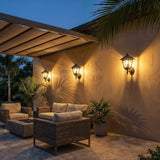 Classical Outdoor Solar Wall Light