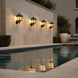 Classical Outdoor Solar Wall Light