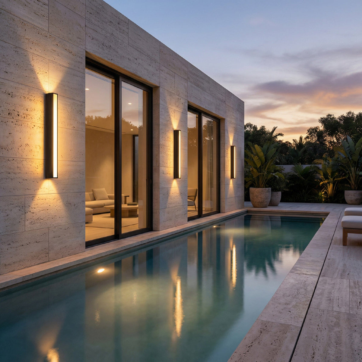 Cascade Wall Light — lifestyle