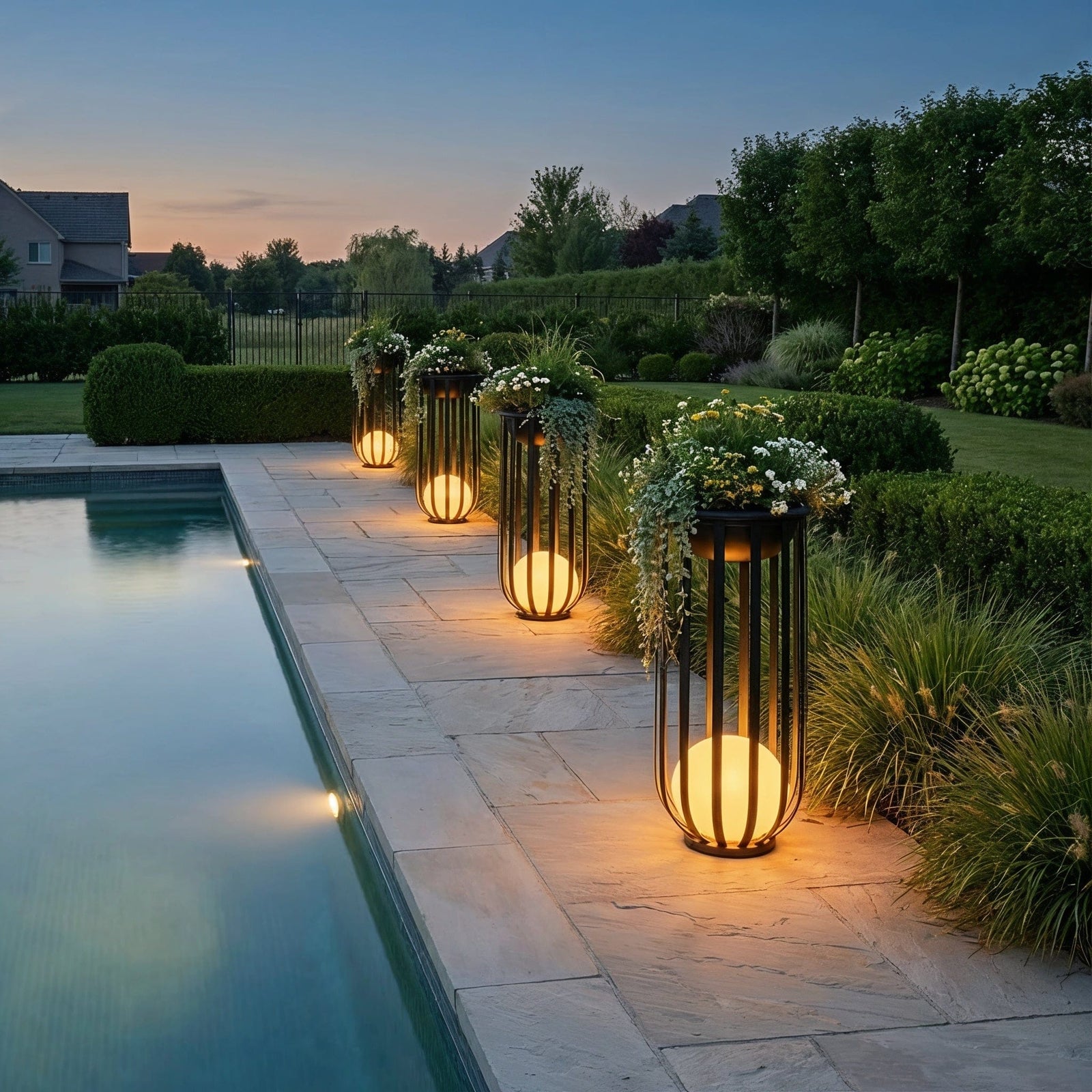 Flower Pot Lamp (Outdoor Solar) – Articture