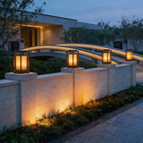 Cage Post Light (Outdoor Solar)