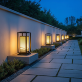 Cage Post Light (Outdoor Solar)