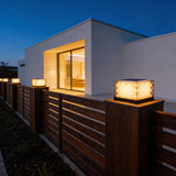 Cubed Weave Outdoor Light (Solar)