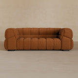 2 Seater 71 Inches-Boucle-Brandy