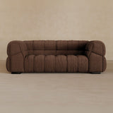 2 Seater 71 Inches-Boucle-Espresso