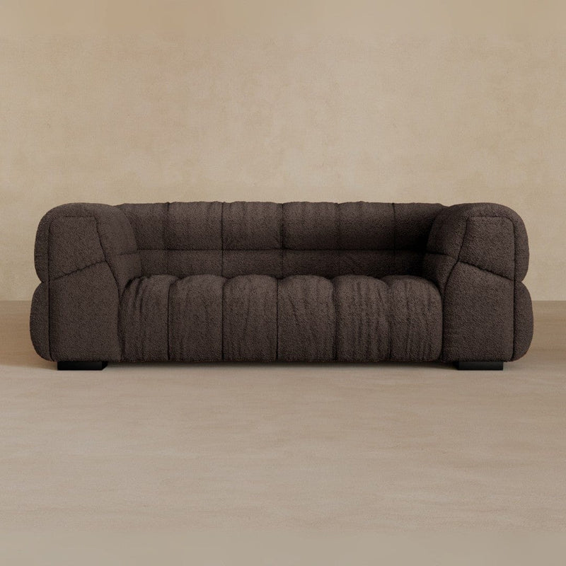 2 Seater 71 Inches-Boucle-Mink
