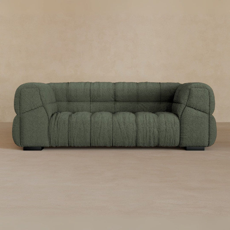 2 Seater 71 Inches-Boucle-Sage