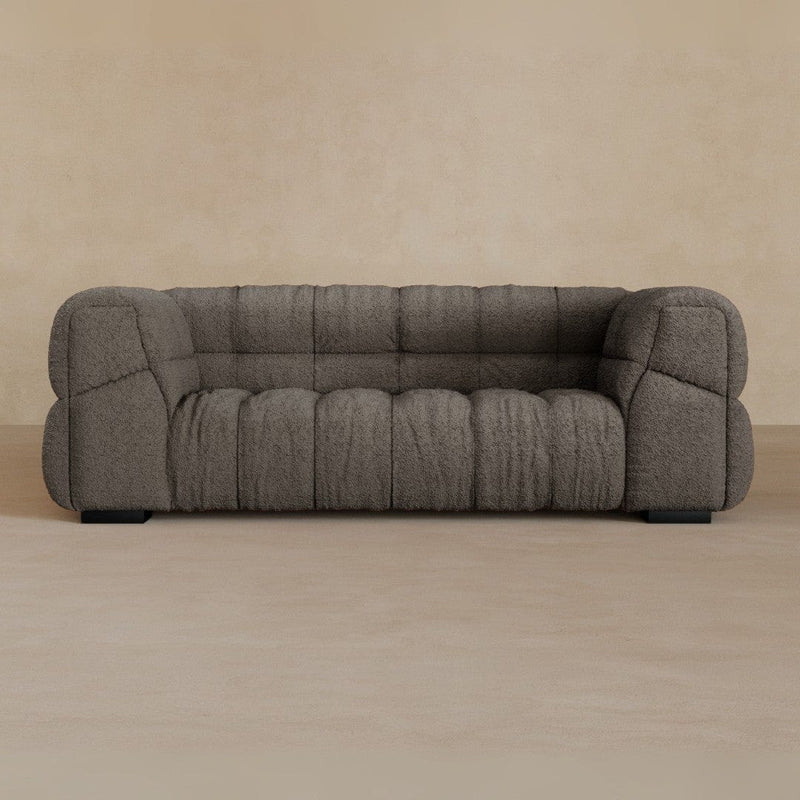 2 Seater 71 Inches-Boucle-Stone