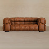 2 Seater 71 Inches-Full Grain Leather-Brandy