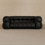 2 Seater 71 Inches-Full Grain Leather-Charcoal