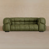 2 Seater 71 Inches-Full Grain Leather-Olive