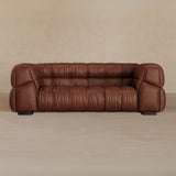 2 Seater 71 Inches-Full Grain Leather-Oxblood