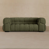 2 Seater 71 Inches-Linen Blend-Olive