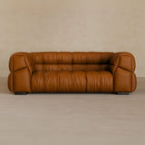 2 Seater 71 Inches-Top Grain Leather-Brandy