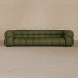 3 Seater 9FT-Top Grain Leather-Olive