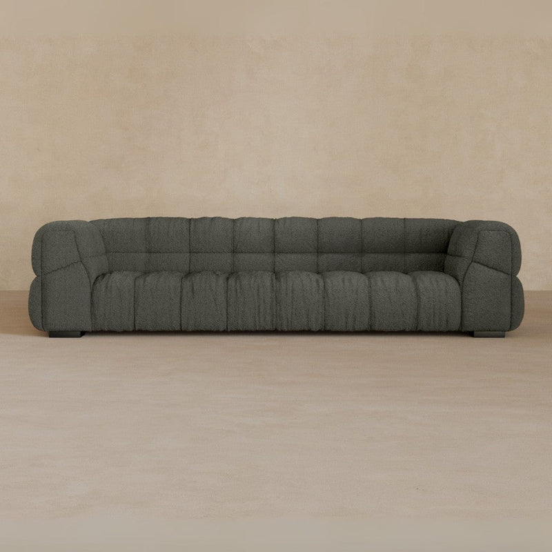 3 Seater 9ft-Boucle-Graphite