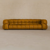 3 Seater 9ft-Full Grain Leather-Camel