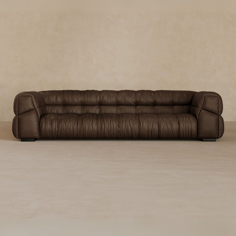 3 Seater 9ft-Full Grain Leather-Espresso