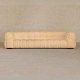 3 Seater 9ft-Full Grain Leather-Fawn