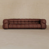 3 Seater 9ft-Full Grain Leather-Oxblood