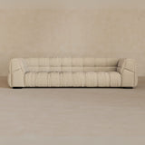 3 Seater 9ft-Linen Blend-Alabaster