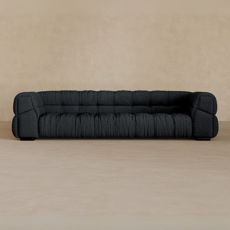 3 Seater 9ft-Linen Blend-Ink