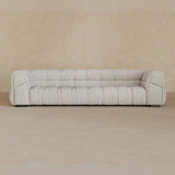 3 Seater 9ft-Linen Blend-Ivory