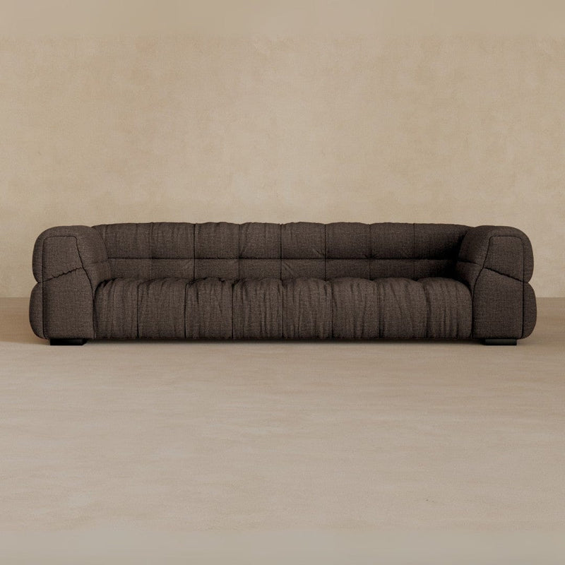 3 Seater 9ft-Linen Blend-Mink