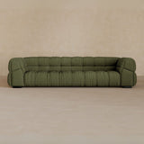 3 Seater 9ft-Linen Blend-Olive