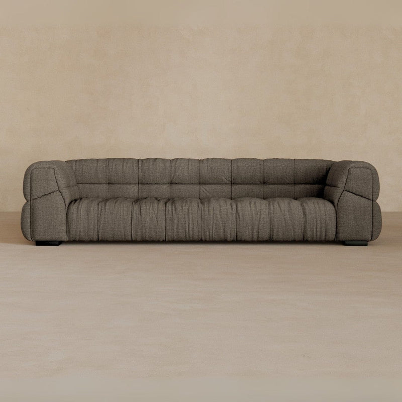3 Seater 9ft-Linen Blend-Stone