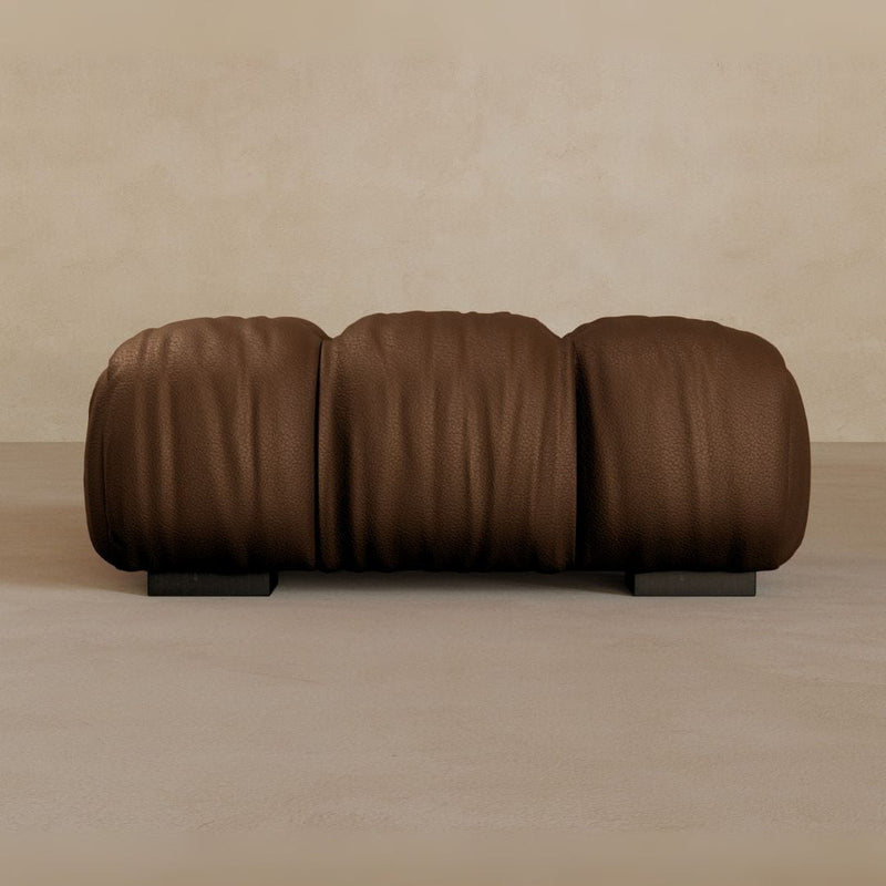 Ottoman-Full Grain Leather-Espresso