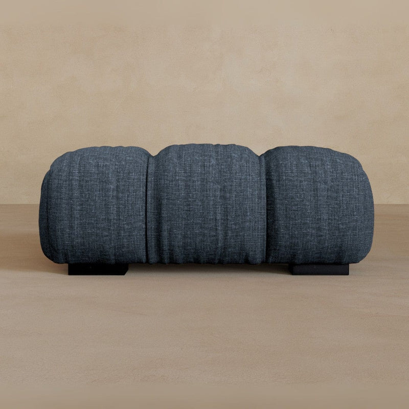 Ottoman-Linen Blend-Navy