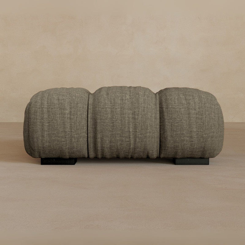 Ottoman-Linen Blend-Stone