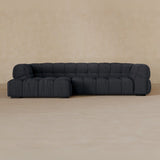Right Chaise 111 Inches-Boucle-Ink