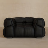 Single-Full Grain Leather-Charcoal