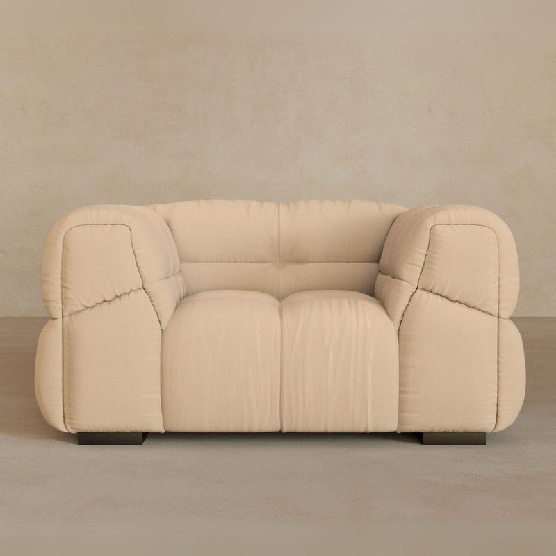 Single-Linen Blend-Chalk