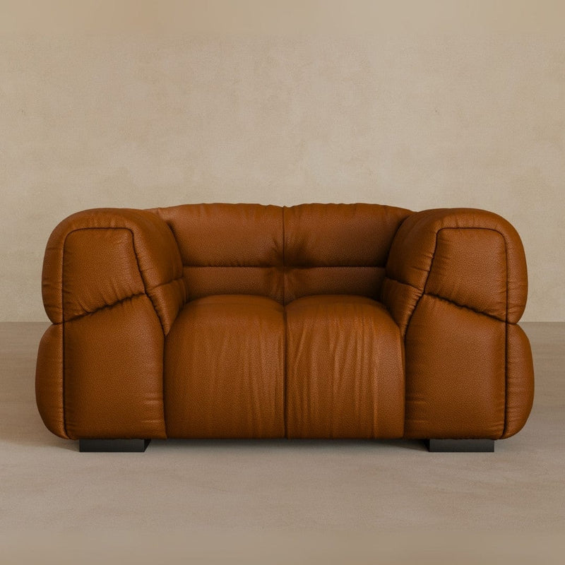 Single-Top Grain Leather-Brandy