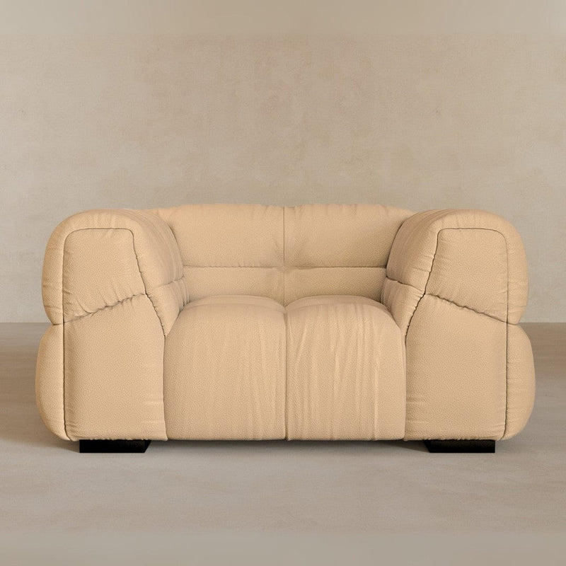 Single-Top Grain Leather-Chalk