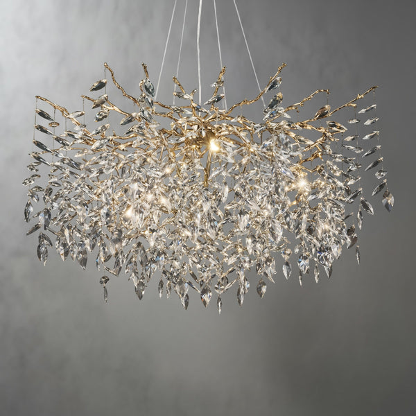 Crystalline Luxe Chandelier