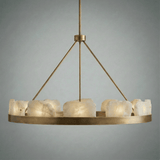 Relic Stone Round Chandelier