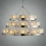 Relic Stone Three-Tier Chandelier