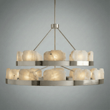 Relic Stone Two-Tier Chandelier