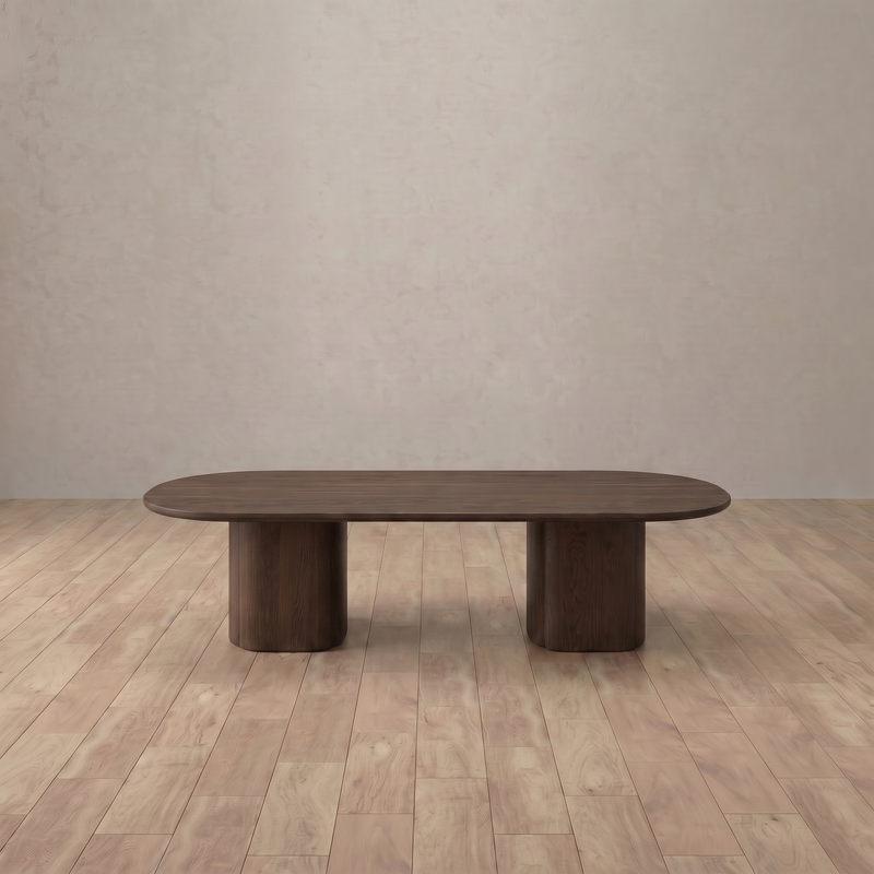 Rhodes Coffee Table — Dark Walnut