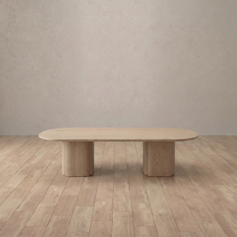 Rhodes Coffee Table — White Oak