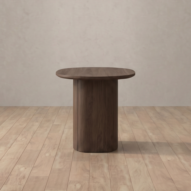 Rhodes Side Table — Dark Walnut