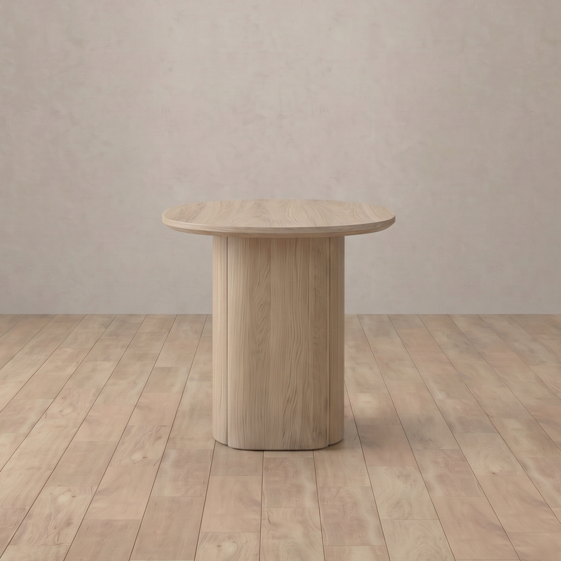 Rhodes Side Table — White Oak