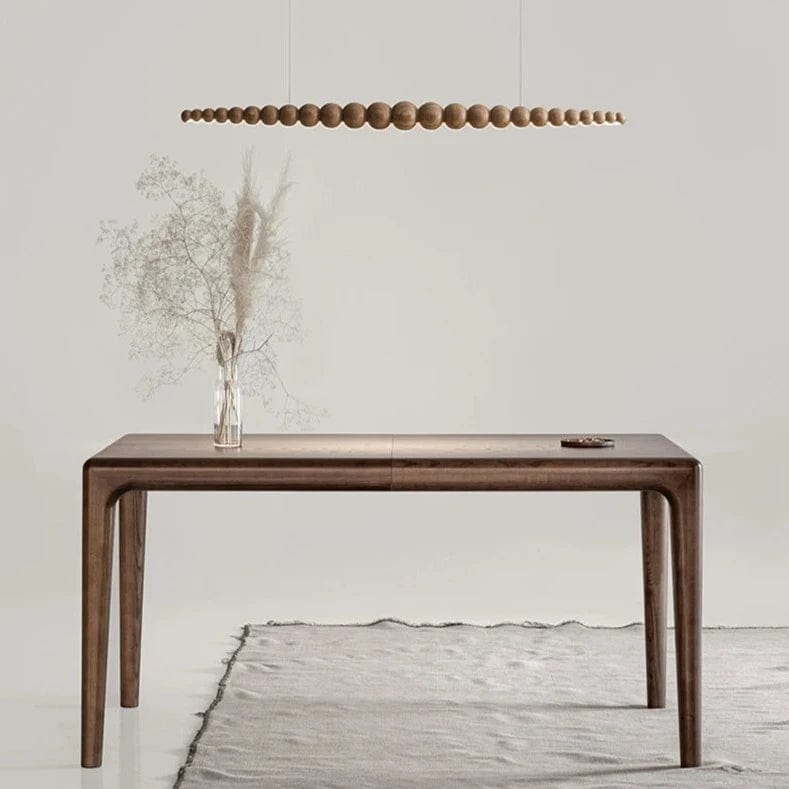 Wooden Beads Chandelier — lifestyle