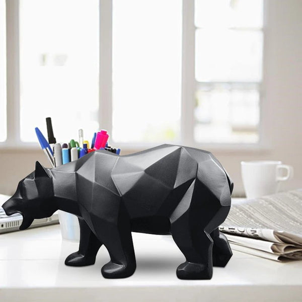 Black Bear Sculpture