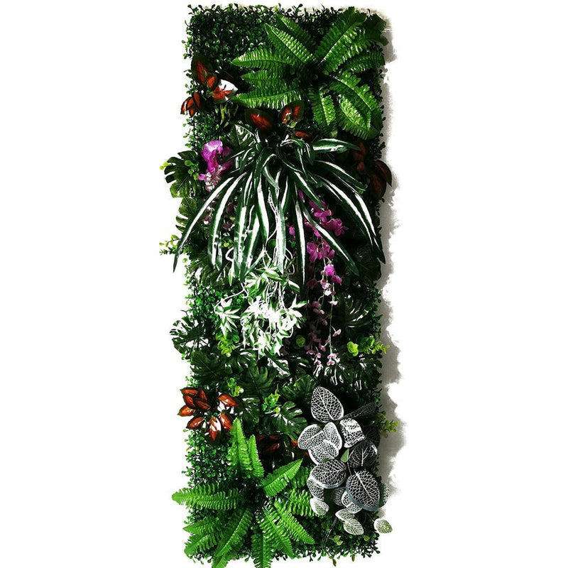 indoor faux plant wall Artificial Plant Moss Subtropical Plant Decoration Home Wall Panel – Articture