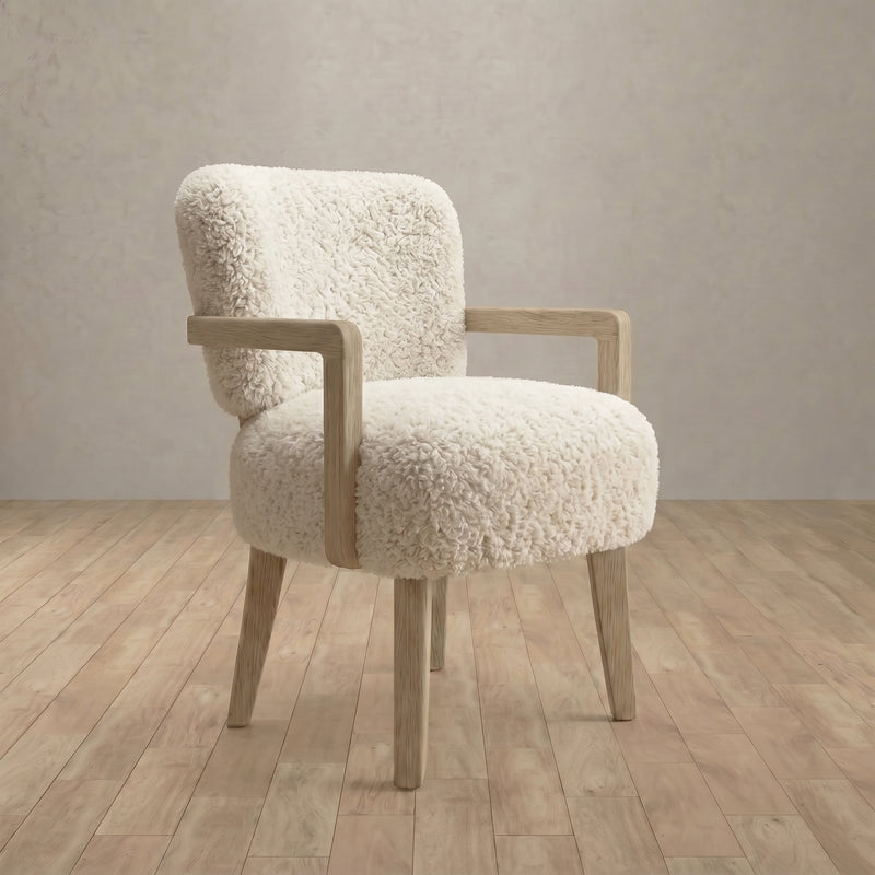 Shearling::Cream::Armrest 4:SHR